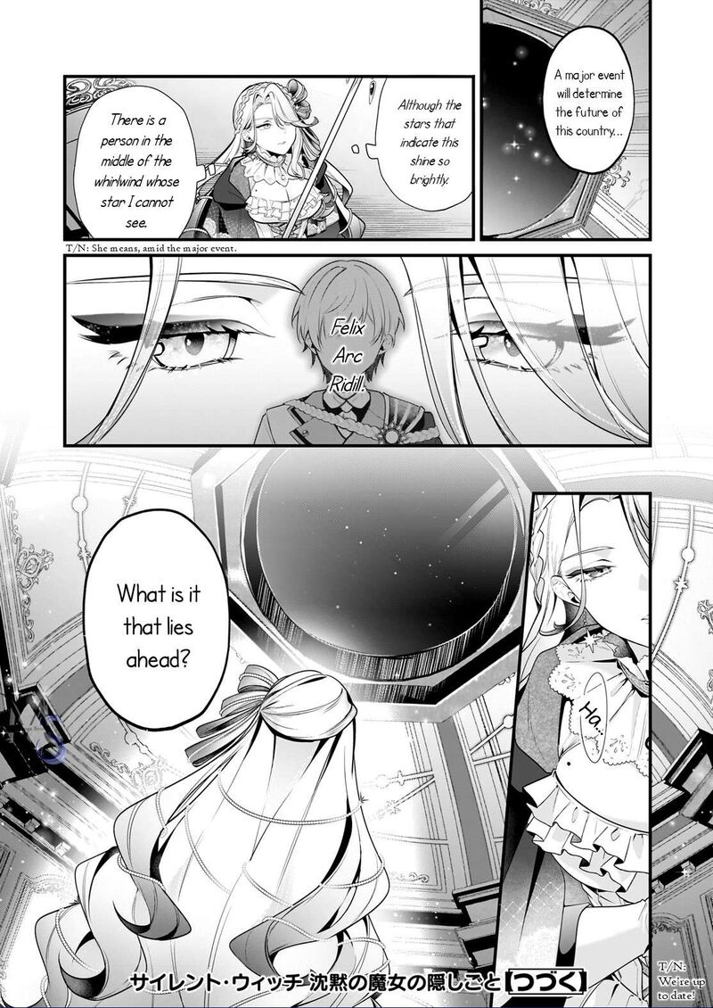 Silent Witch Chinmoku No Majo No Kakushigoto Chapter 26 Page 21