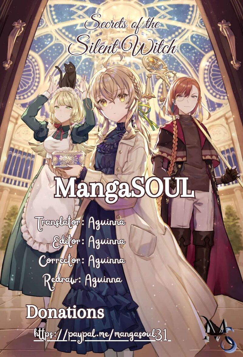 Silent Witch Chinmoku No Majo No Kakushigoto Chapter 30 Page 1