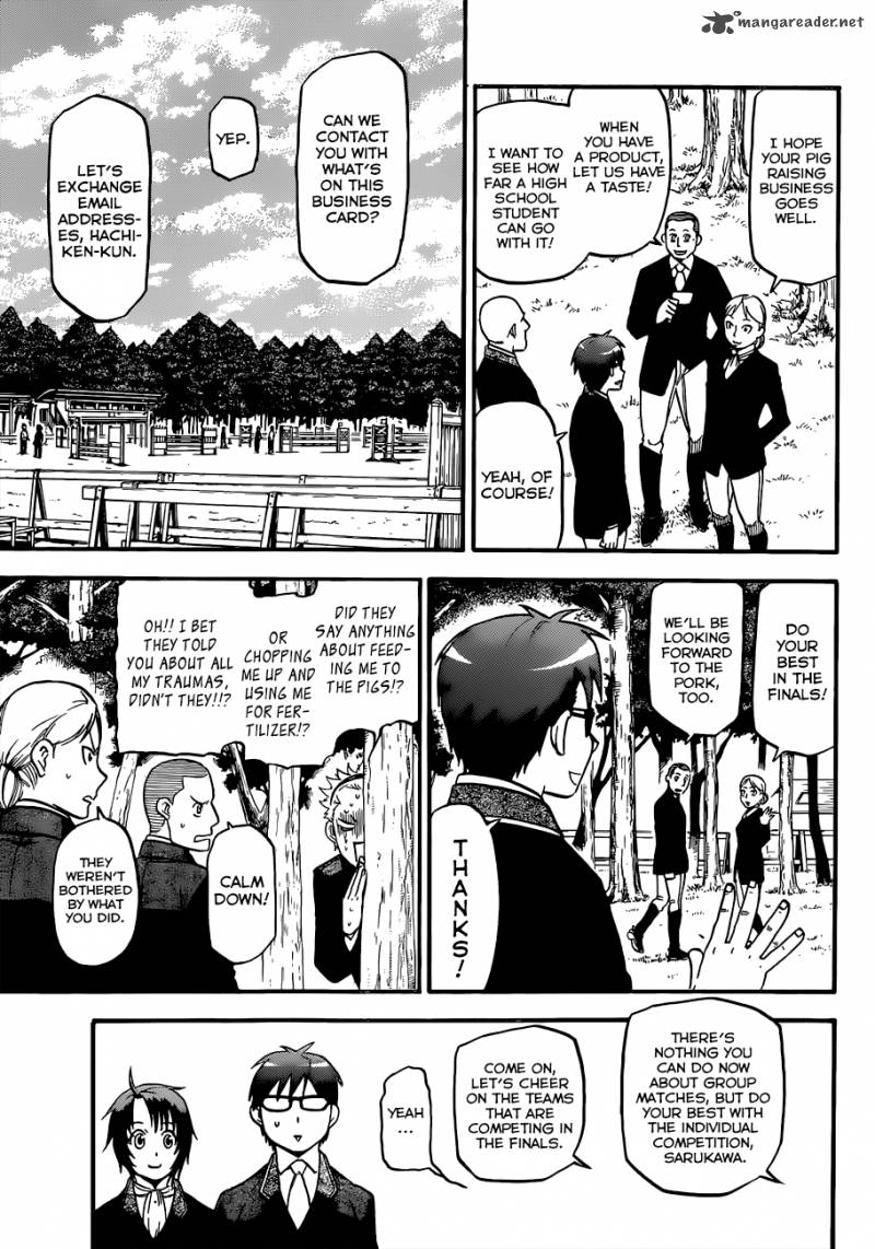 Silver Spoon Chapter 106 Page 14