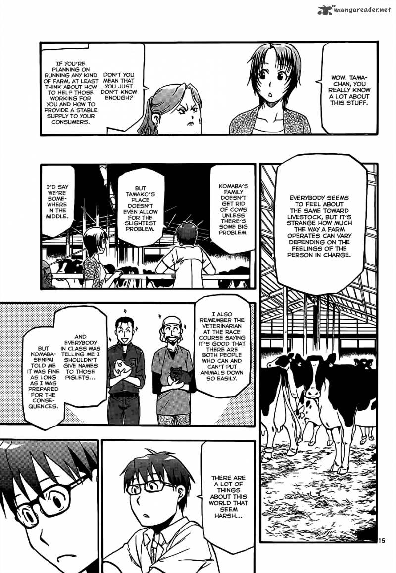 Silver Spoon Chapter 16 Page 15