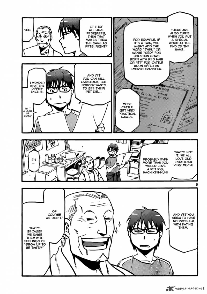 Silver Spoon Chapter 18 Page 10