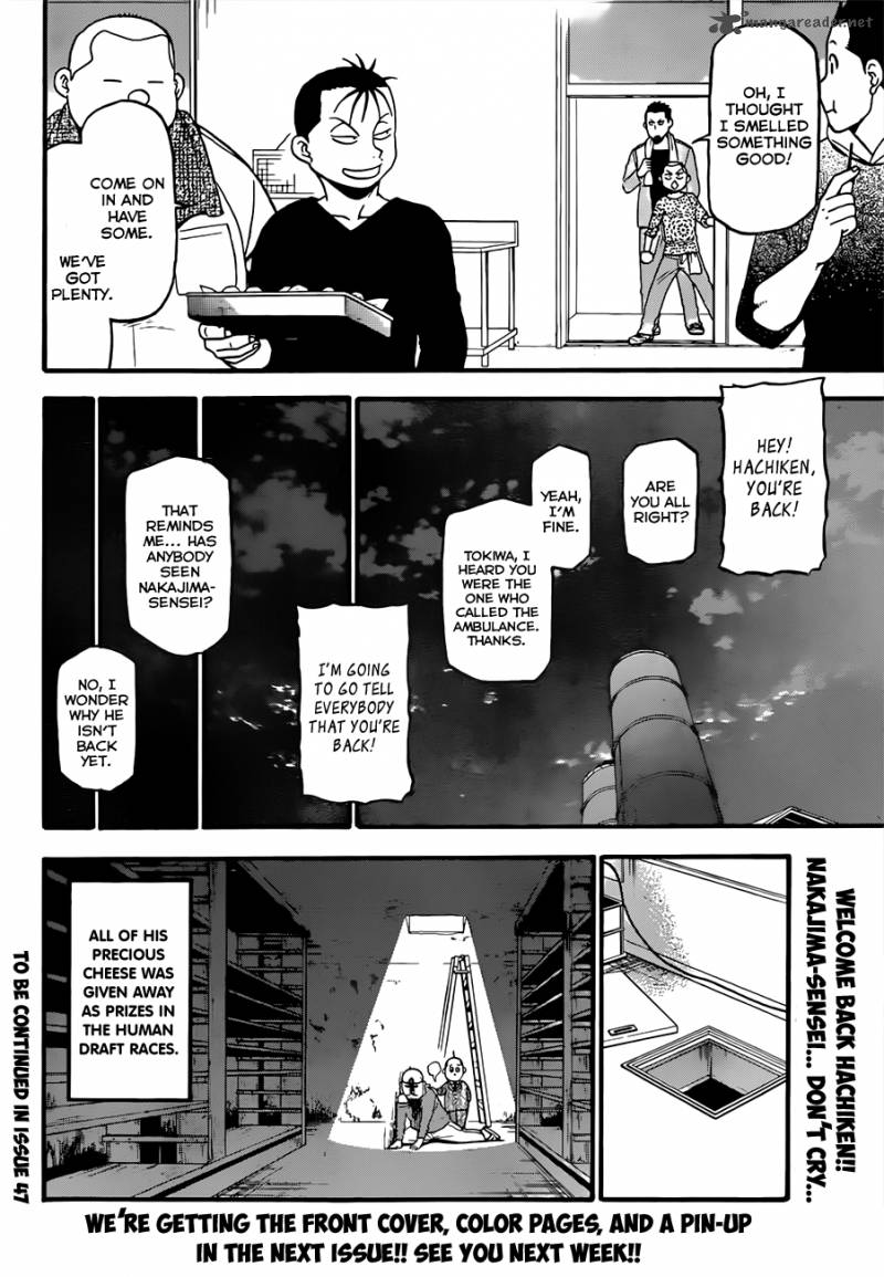 Silver Spoon Chapter 56 Page 19