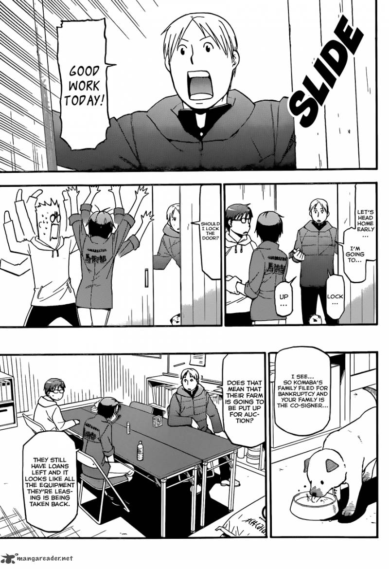 Silver Spoon Chapter 65 Page 12
