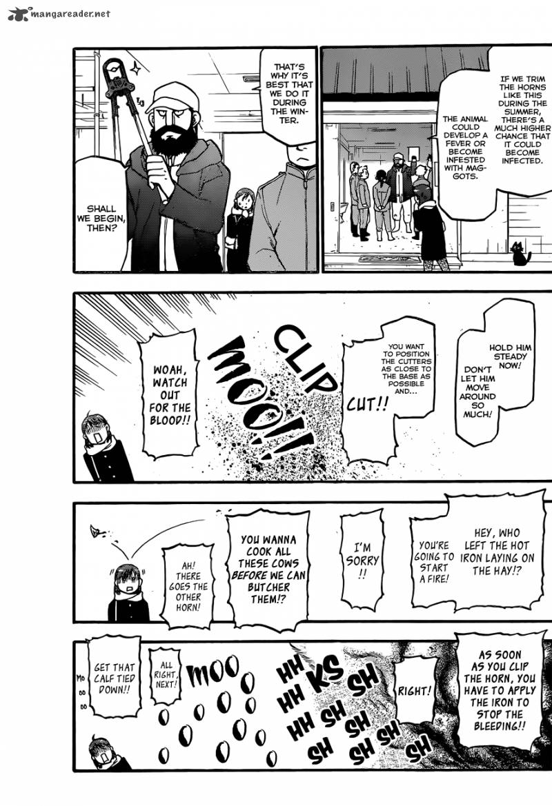 Silver Spoon Chapter 74 Page 8