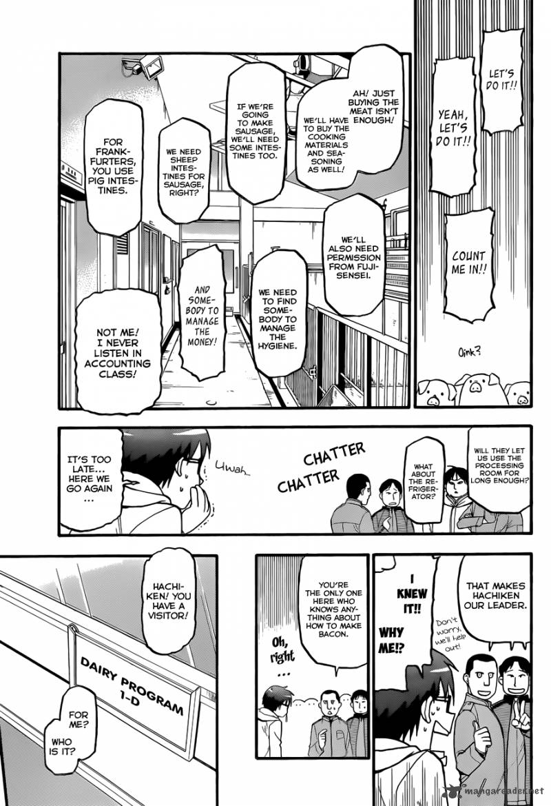 Silver Spoon Chapter 76 Page 12