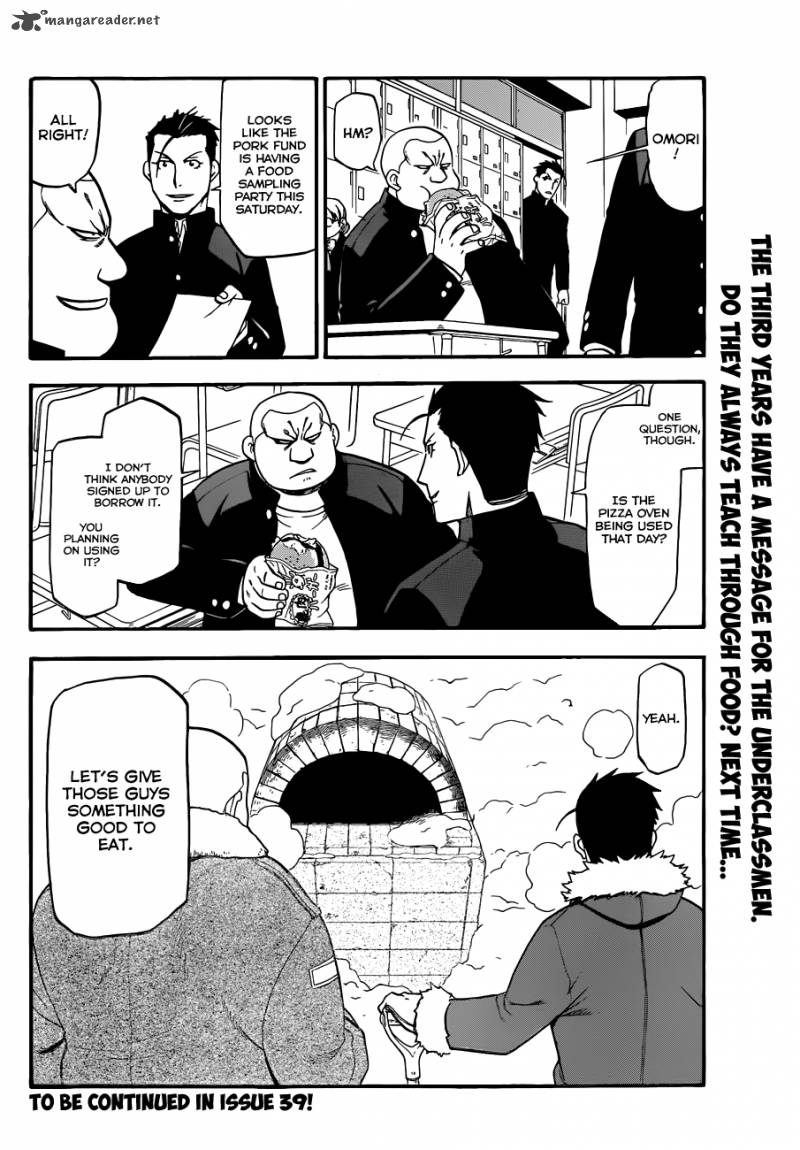 Silver Spoon Chapter 84 Page 19
