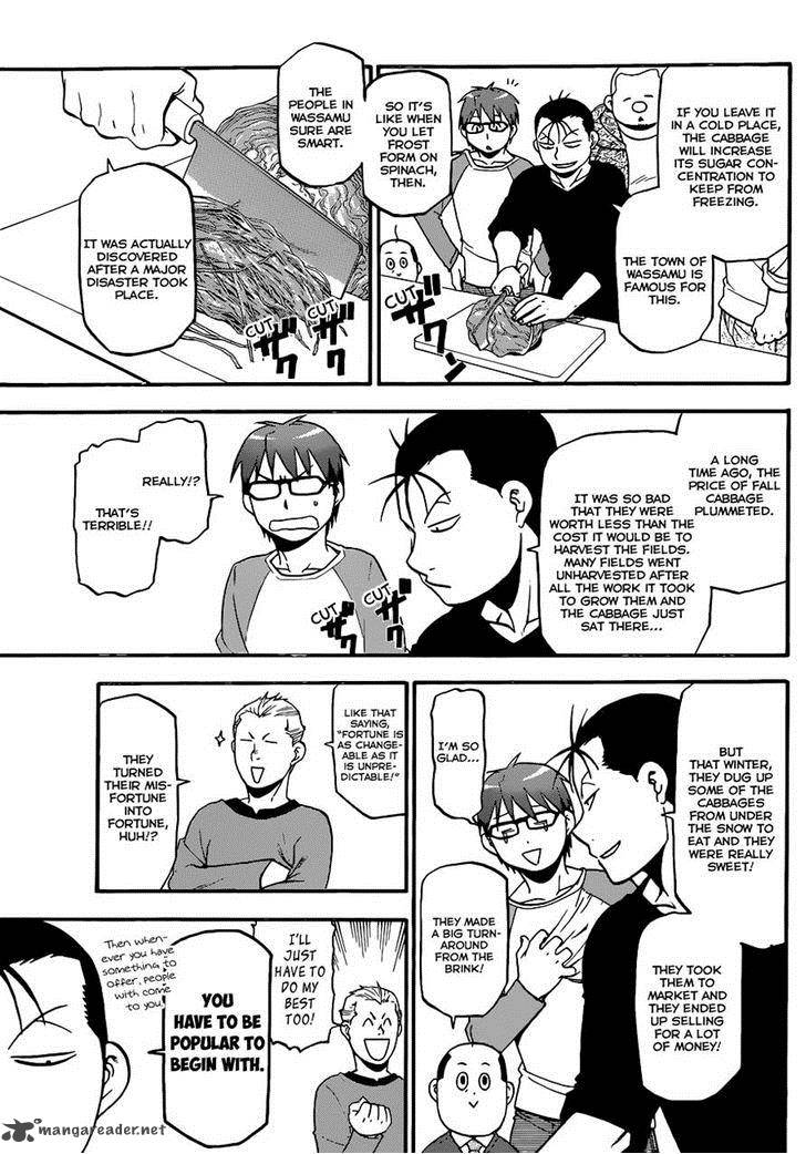 Silver Spoon Chapter 85 Page 13