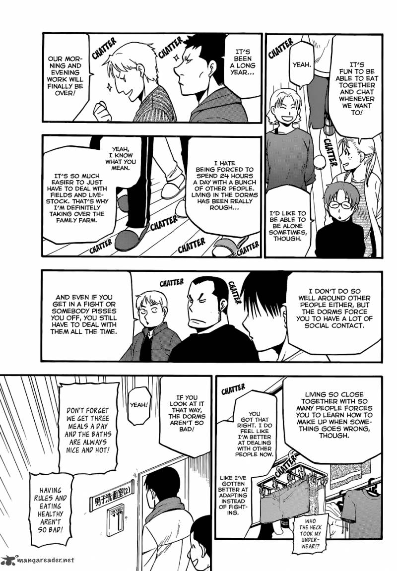 Silver Spoon Chapter 89 Page 4