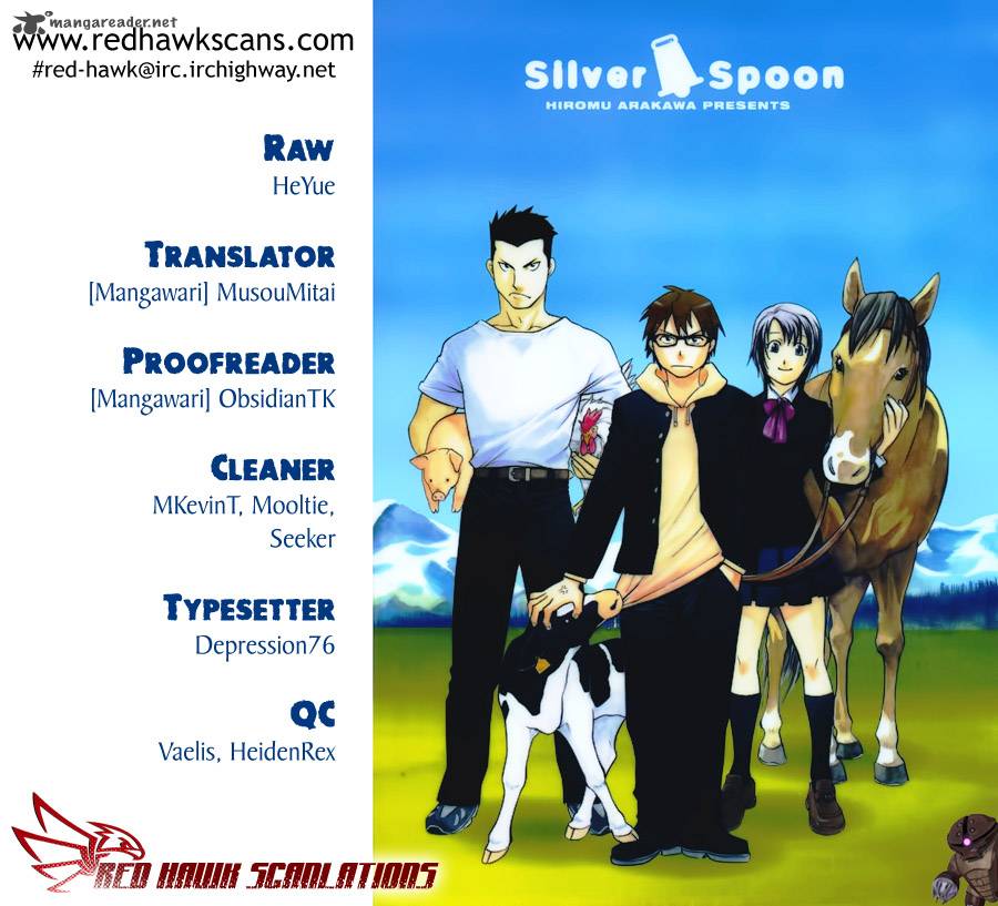 Silver Spoon Chapter 9 Page 1