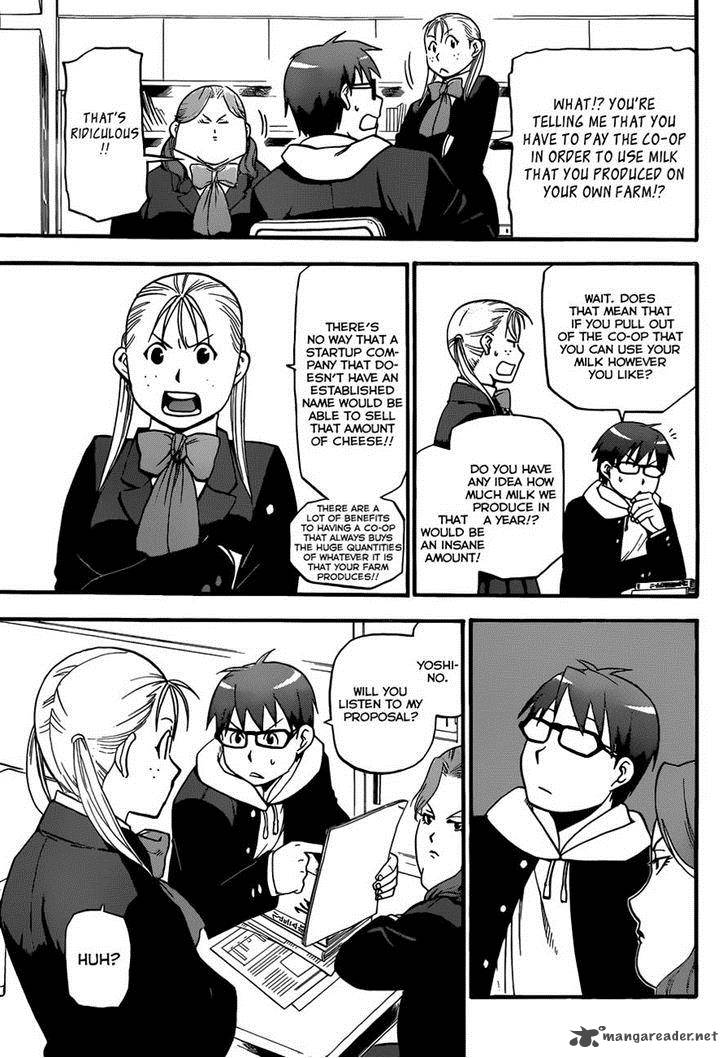 Silver Spoon Chapter 92 Page 11