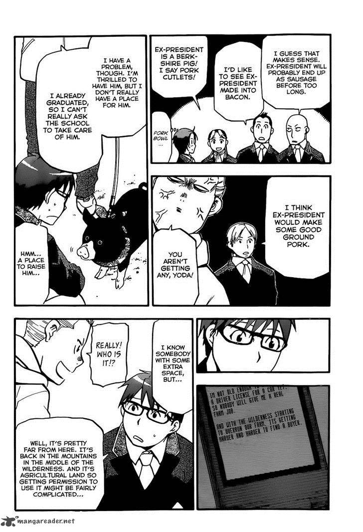 Silver Spoon Chapter 98 Page 8
