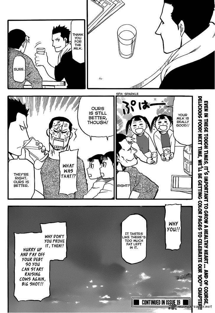 Silver Spoon Chapter 99 Page 19