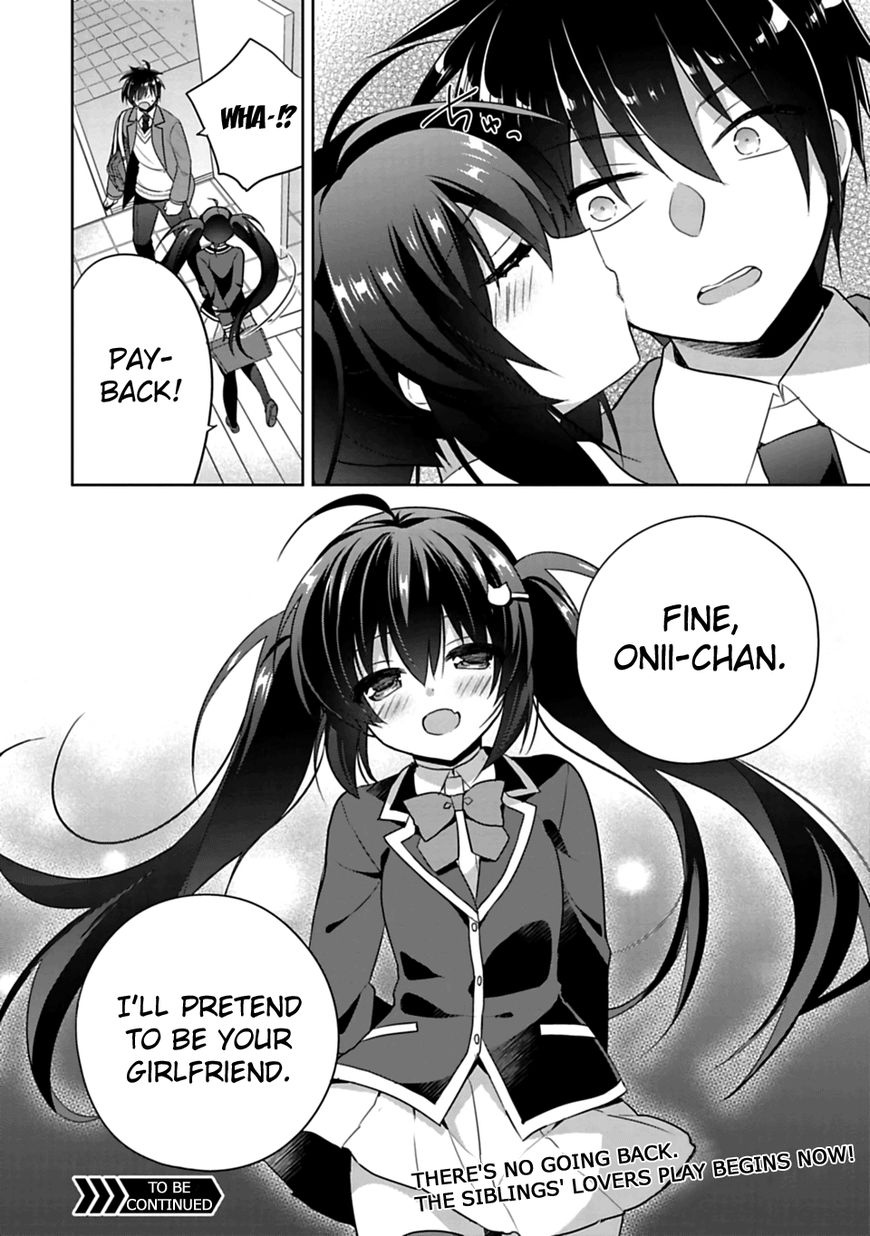 Siscon Ani To Brocon Imouto Ga Shoujiki Ni Nattara Chapter 1 Page 38