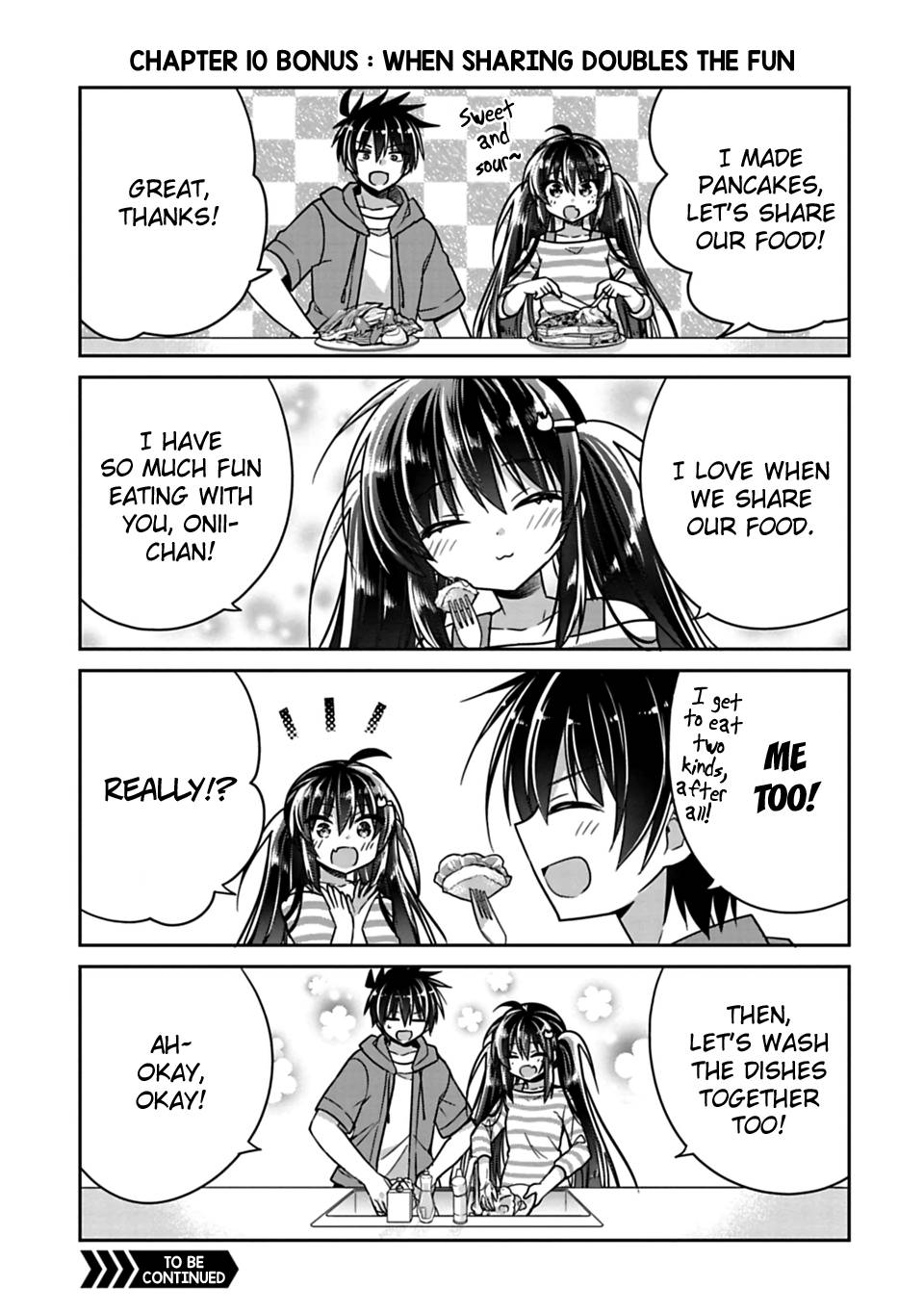 Siscon Ani To Brocon Imouto Ga Shoujiki Ni Nattara Chapter 10 Page 9