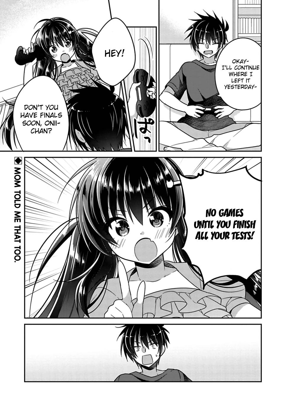 Siscon Ani To Brocon Imouto Ga Shoujiki Ni Nattara Chapter 11 Page 1