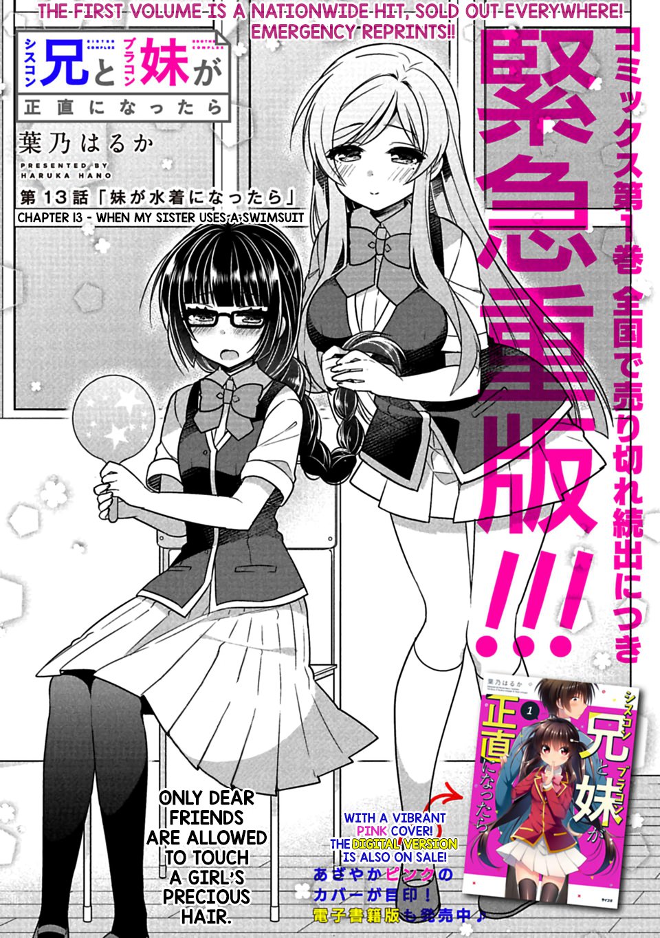Siscon Ani To Brocon Imouto Ga Shoujiki Ni Nattara Chapter 13 Page 2