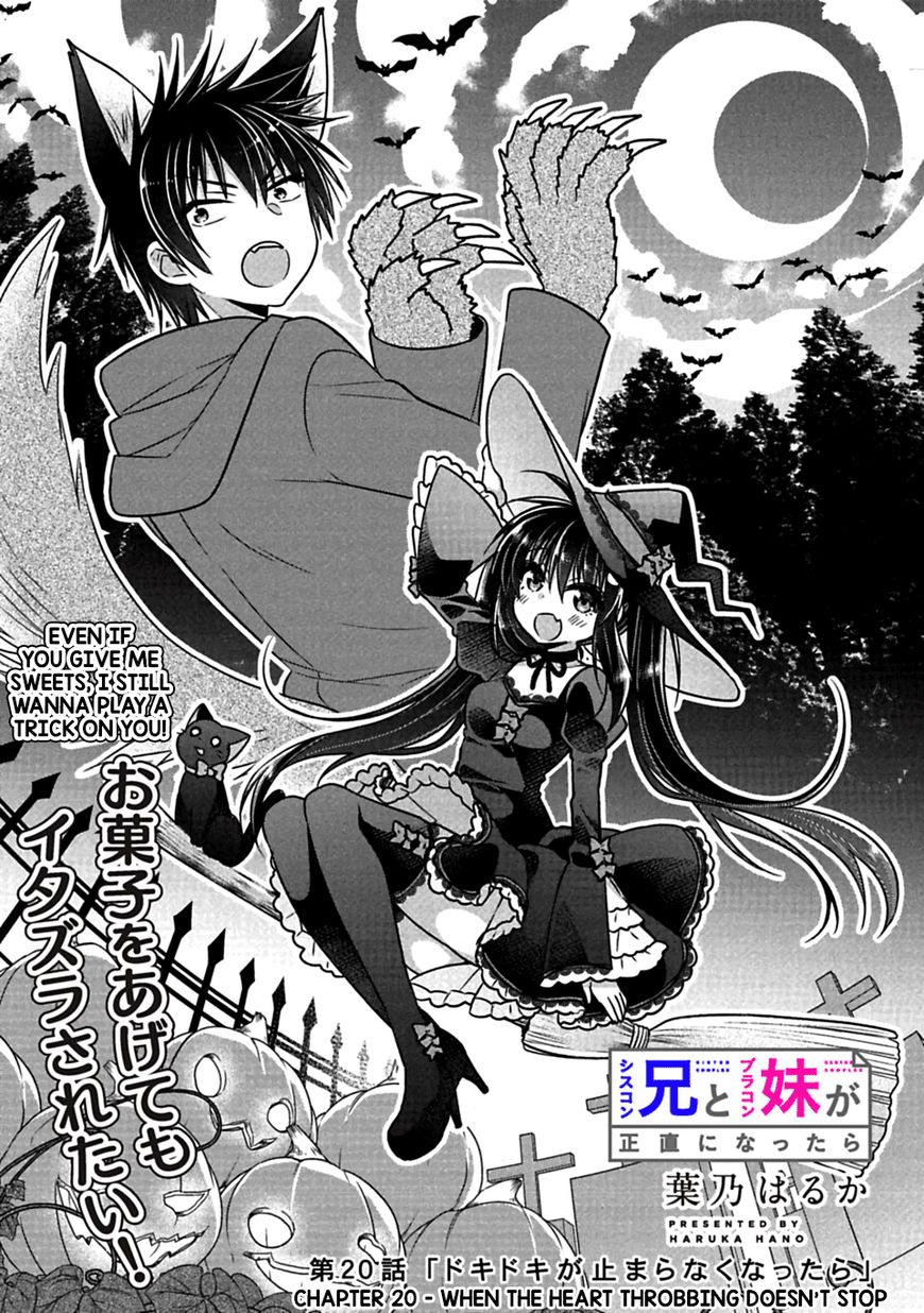 Siscon Ani To Brocon Imouto Ga Shoujiki Ni Nattara Chapter 20 Page 2