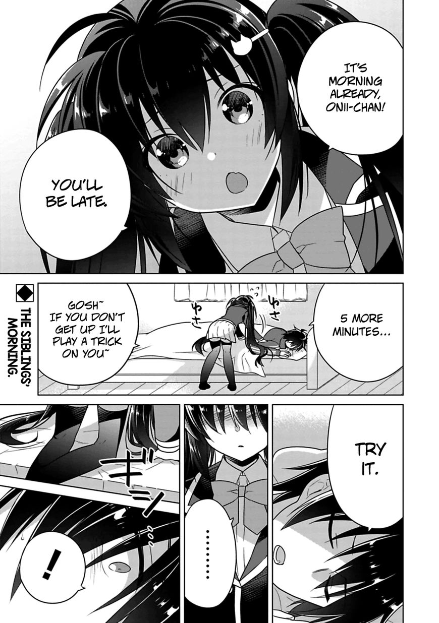 Siscon Ani To Brocon Imouto Ga Shoujiki Ni Nattara Chapter 3 Page 1