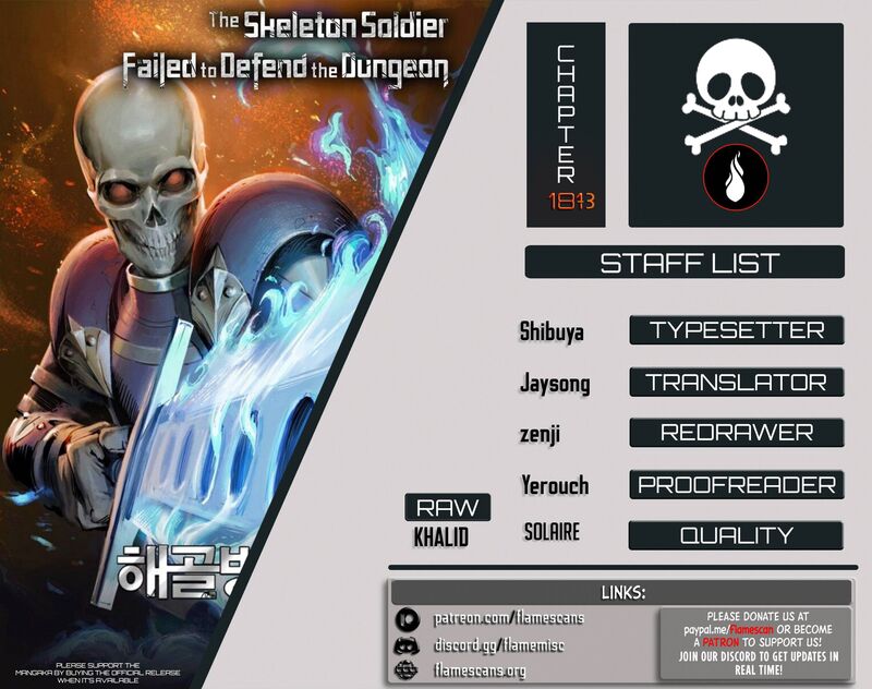 Skeleton Soldier Couldnt Protect The Dungeon Chapter 183 Page 1