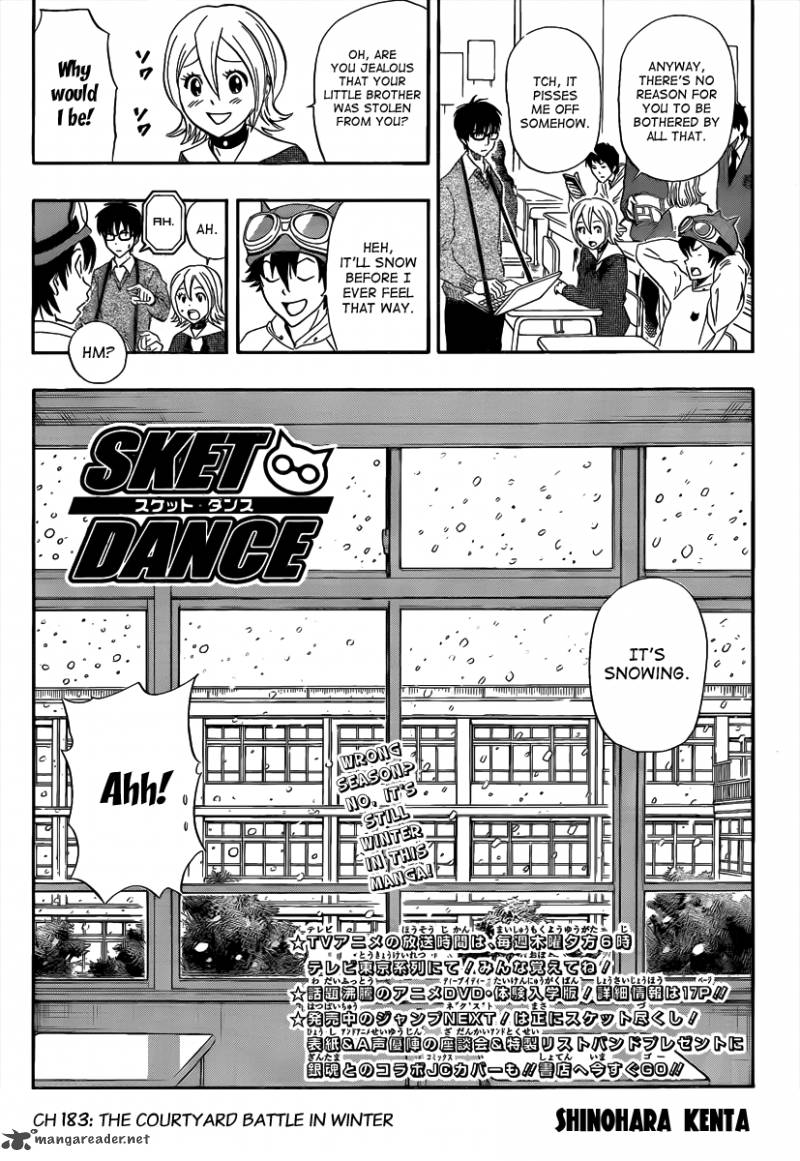 Sket Dance Chapter 183 Page 3