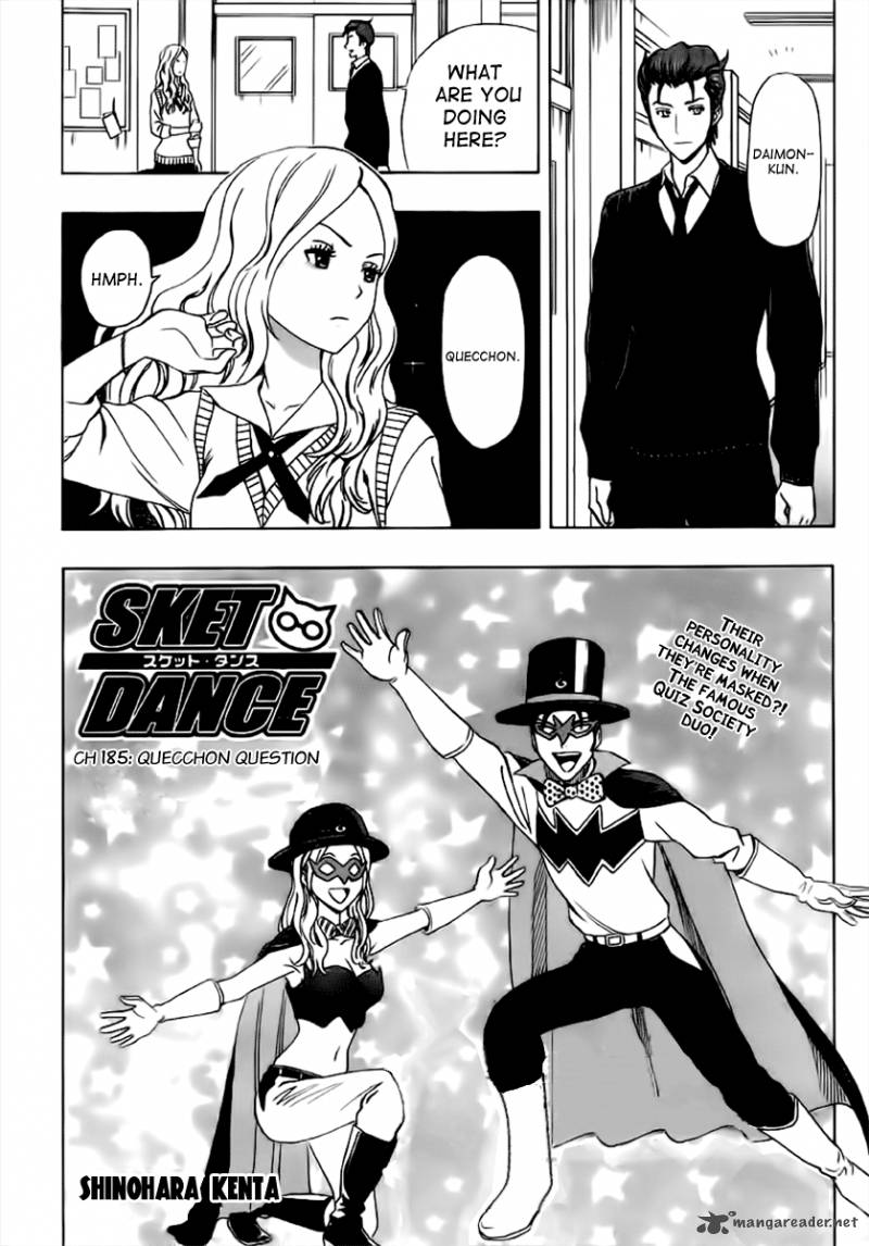 Sket Dance Chapter 185 Page 2