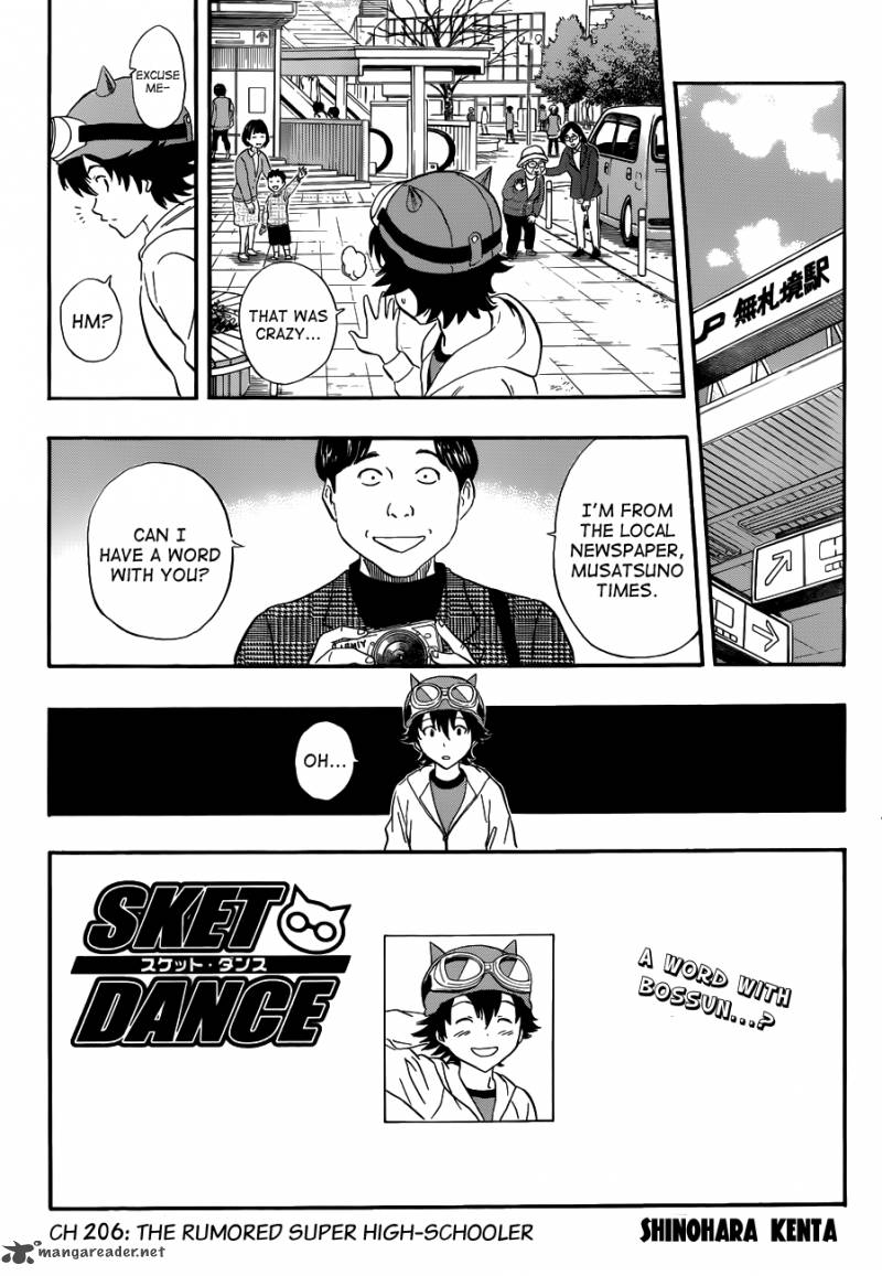Sket Dance Chapter 206 Page 3