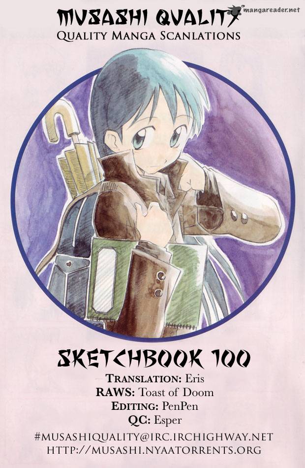 Sketchbook Chapter 100 Page 1