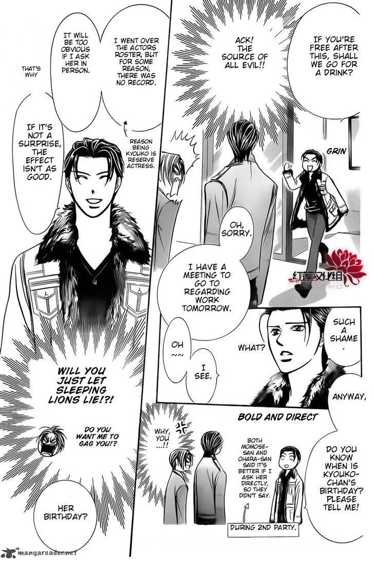 Skip Beat Chapter 190 Page 8