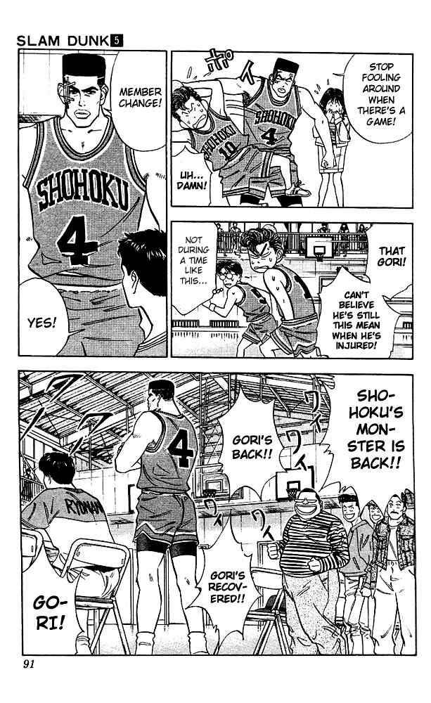 Slam Dunk Chapter 40 Page 5