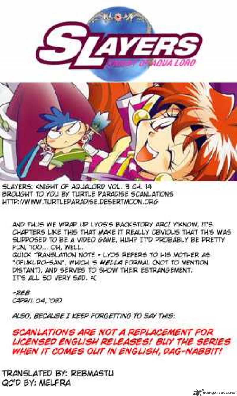 Slayers Knight Of The Aqua Lord Chapter 14 Page 33