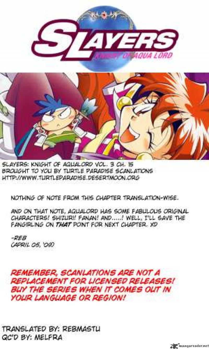 Slayers Knight Of The Aqua Lord Chapter 15 Page 31