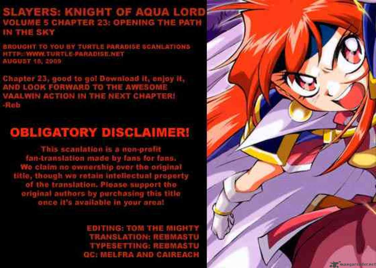 Slayers Knight Of The Aqua Lord Chapter 23 Page 31