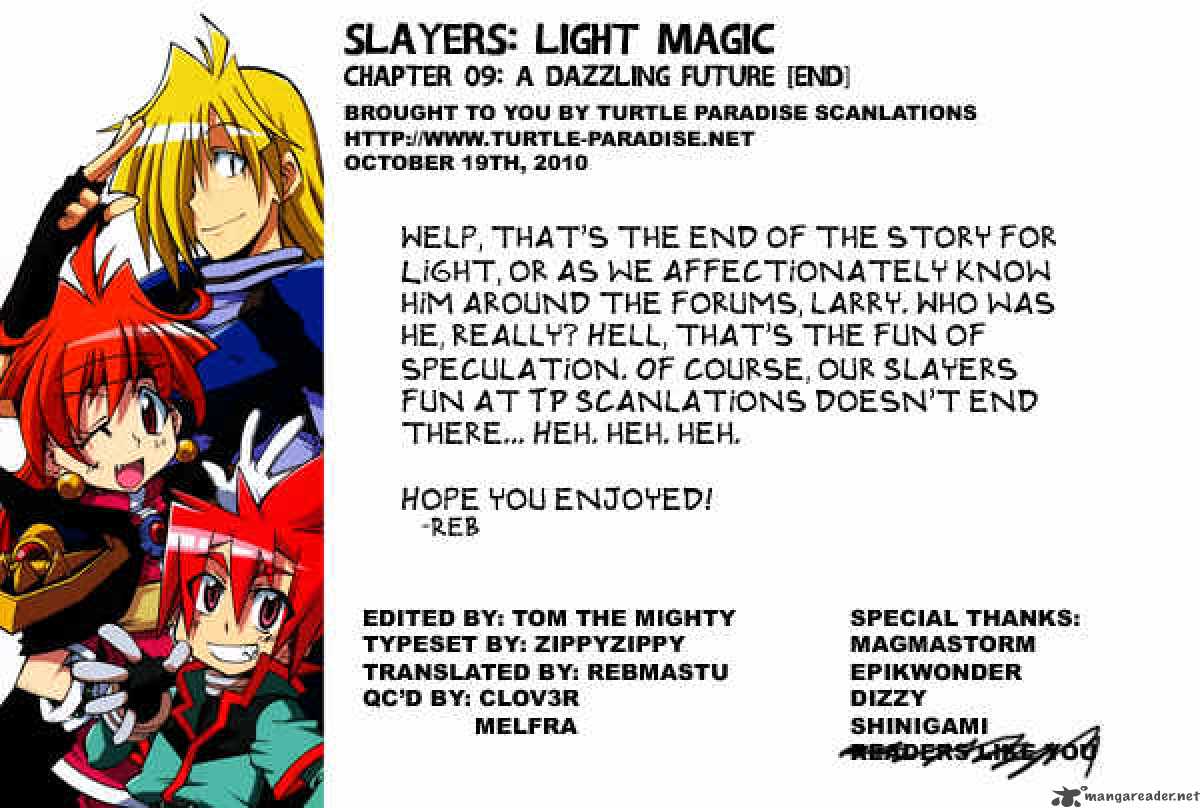 Slayers Light Magic Chapter 9 Page 40