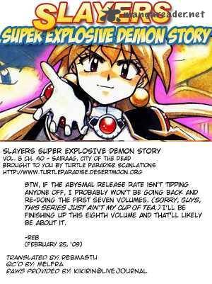 Slayers Super Explosive Demon Story Chapter 40 Page 29