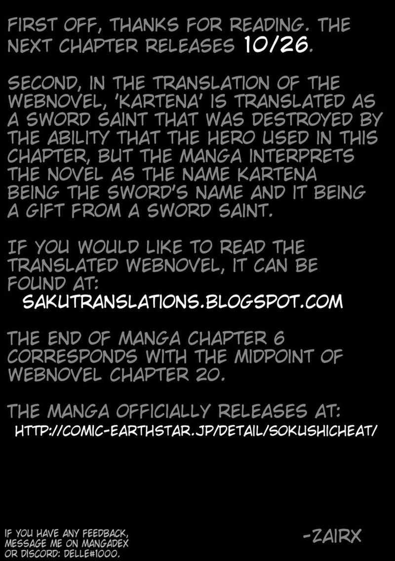 Sokushi Cheat Ga Saikyou Sugite Isekai No Yatsura Ga Marude Aite Ni Naranai N Desu Ga Chapter 6 Page 31