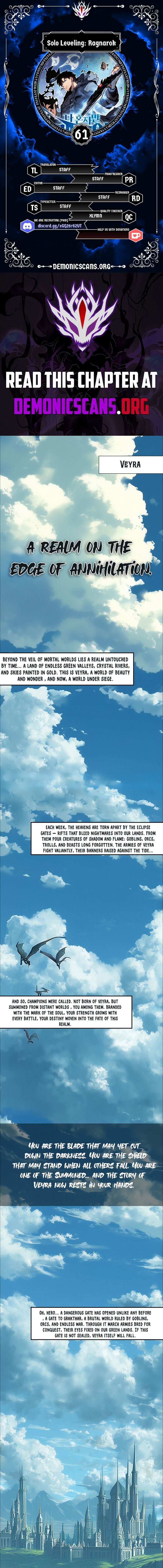 Solo Leveling Ragnarok Chapter 61 Page 1