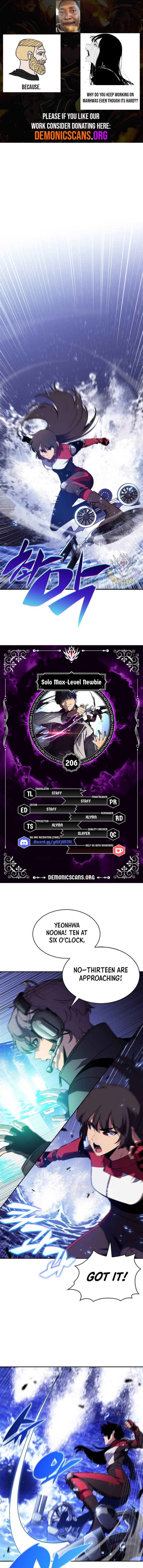 Solo Max Level Newbie Chapter 206 Page 1