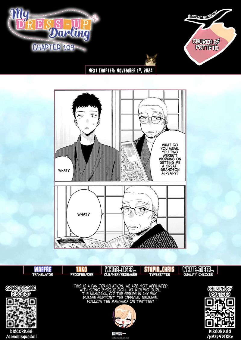 Sono Bisque Doll Wa Koi Wo Suru Chapter 109 Page 29