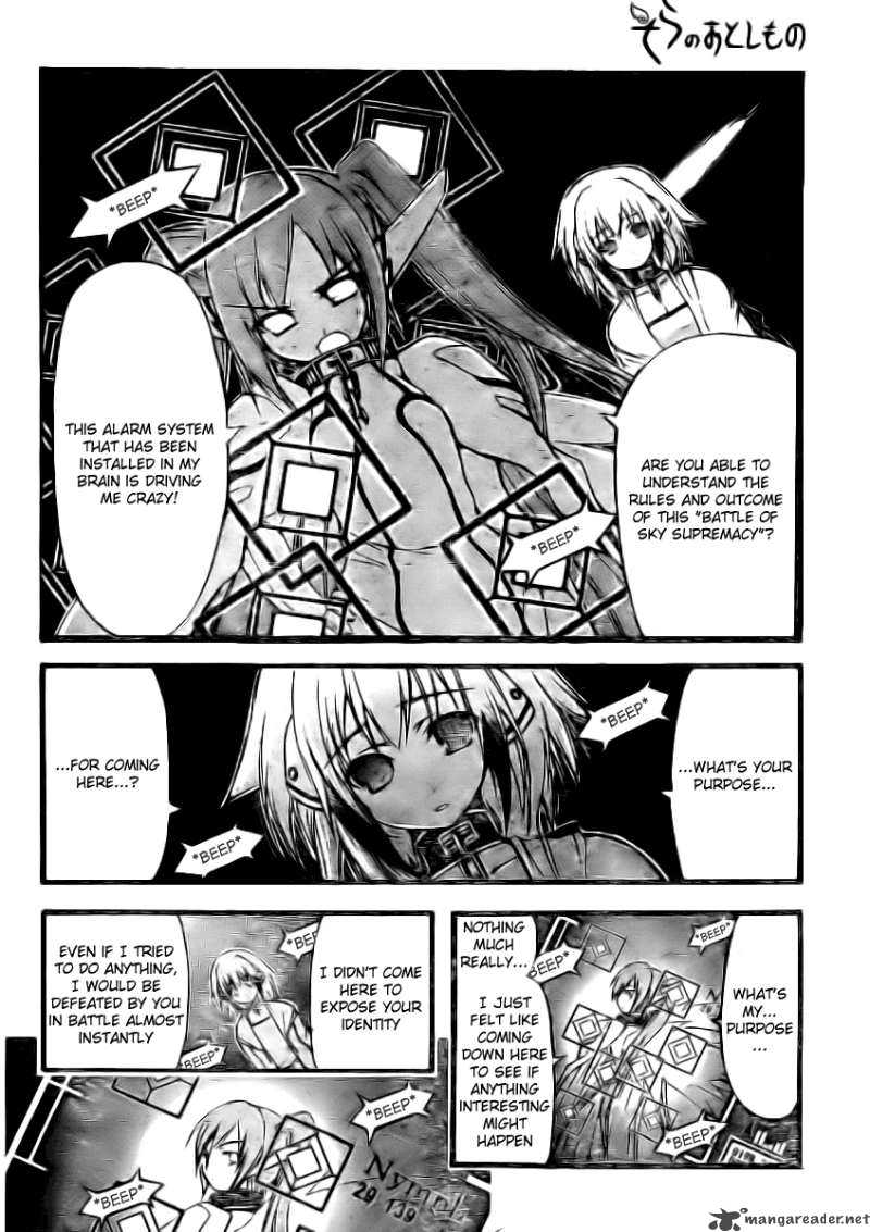 Sora No Otoshimono Chapter 13 Page 8