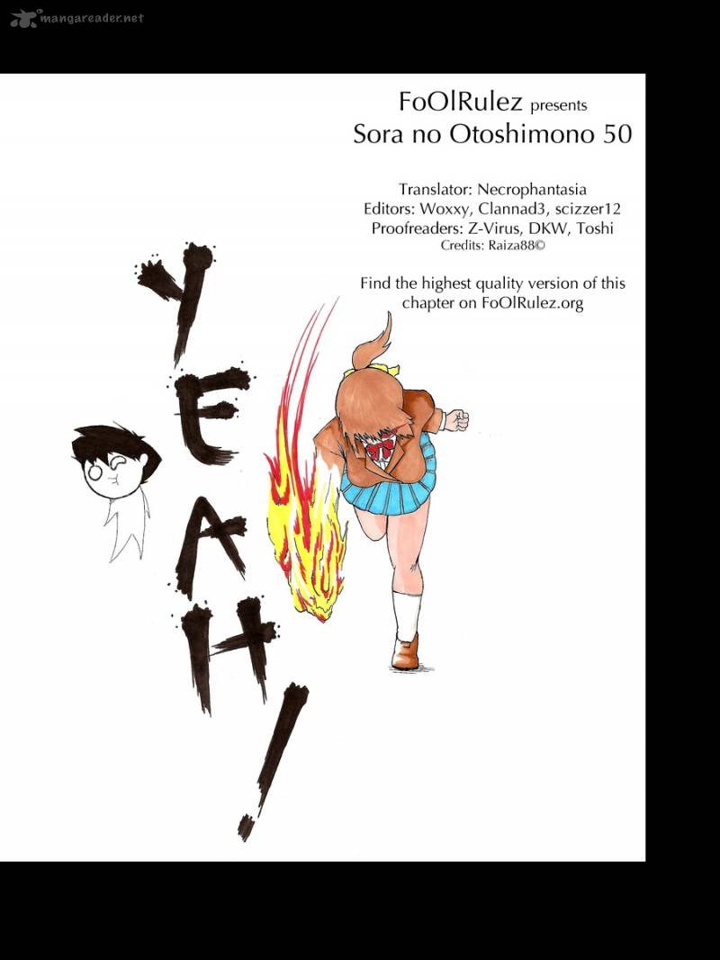 Sora No Otoshimono Chapter 50 Page 43