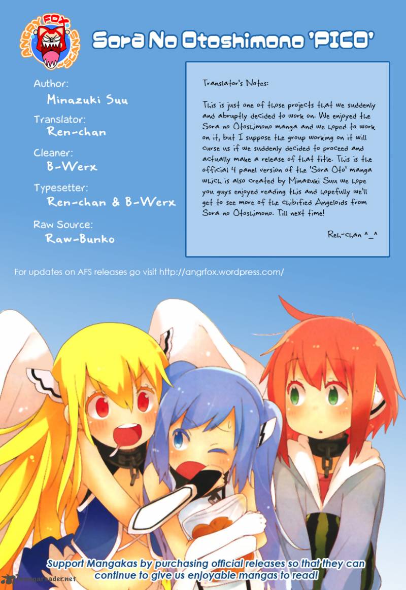 Sora No Otoshimono Pico Chapter 1 Page 9