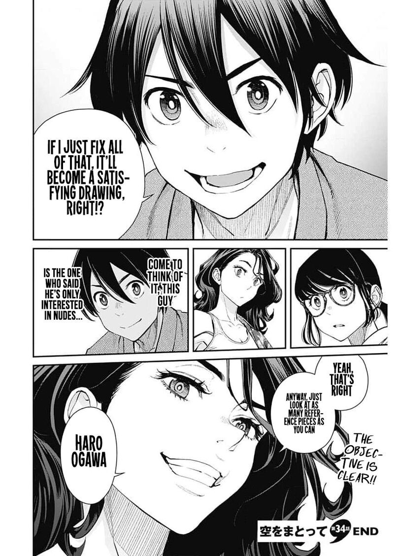 Sora Wo Matotte Chapter 34 Page 25