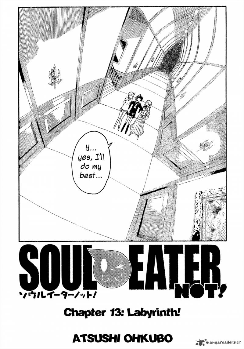 Soul Eater Not Chapter 13 Page 3