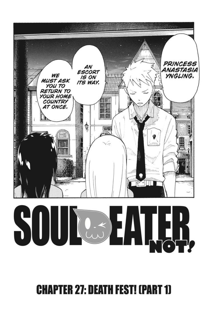 Soul Eater Not Chapter 27 Page 5