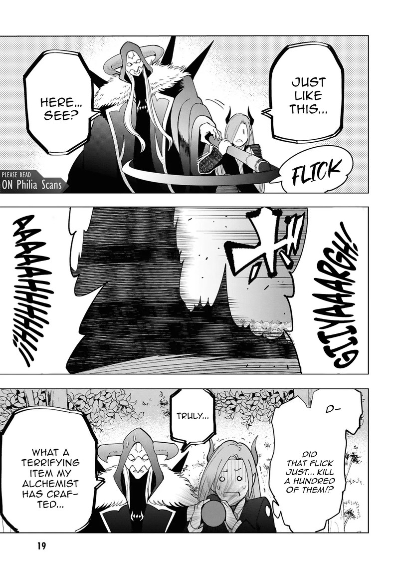 Souzou Renkinjutsu Shi Wa Jiyuu Wo Oukasuru Furusato Wo Tsuihou Saretara Maou No Wo Hizamoto De Chouzetsu Kouka No Magic Item Tsukuri Houdai Ni Narimashita Chapter 14 Page 20