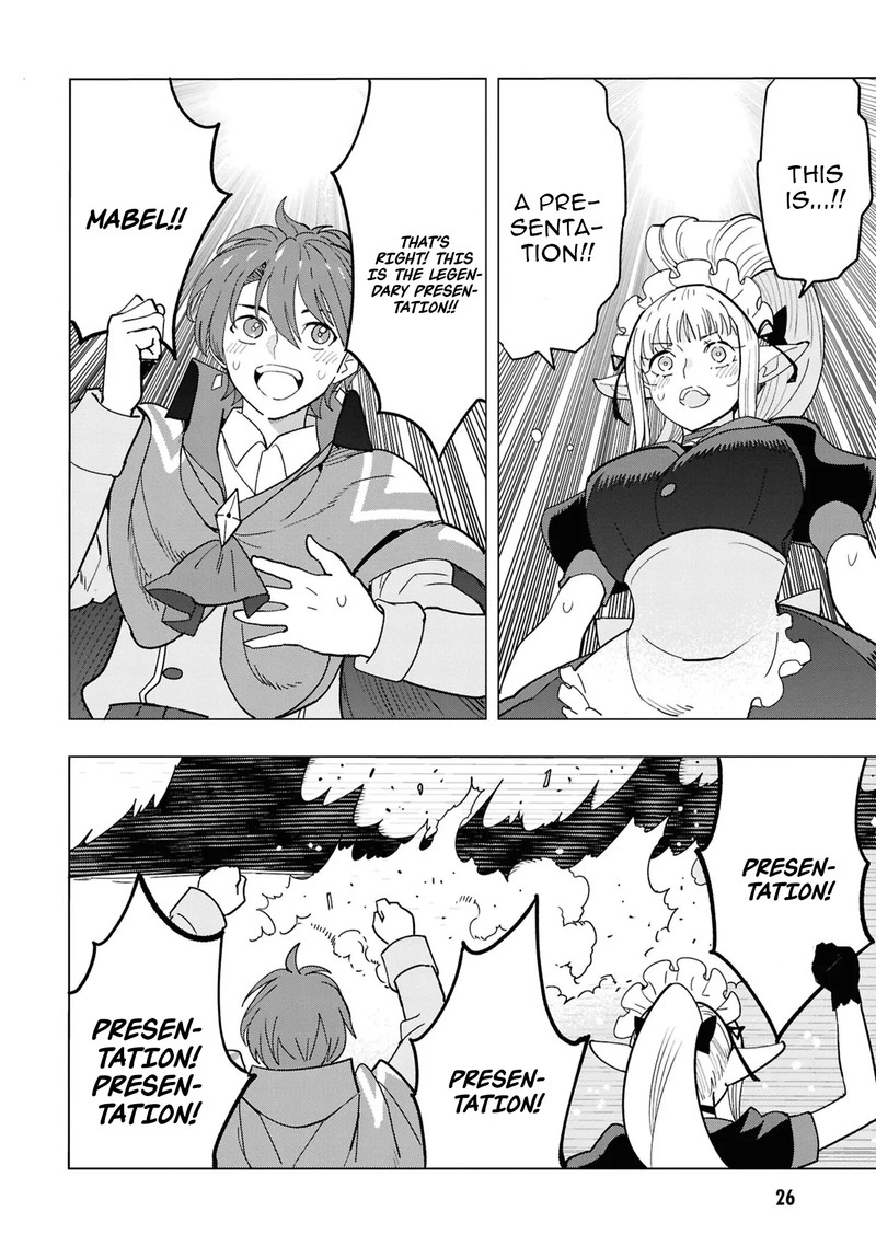 Souzou Renkinjutsu Shi Wa Jiyuu Wo Oukasuru Furusato Wo Tsuihou Saretara Maou No Wo Hizamoto De Chouzetsu Kouka No Magic Item Tsukuri Houdai Ni Narimashita Chapter 14 Page 26