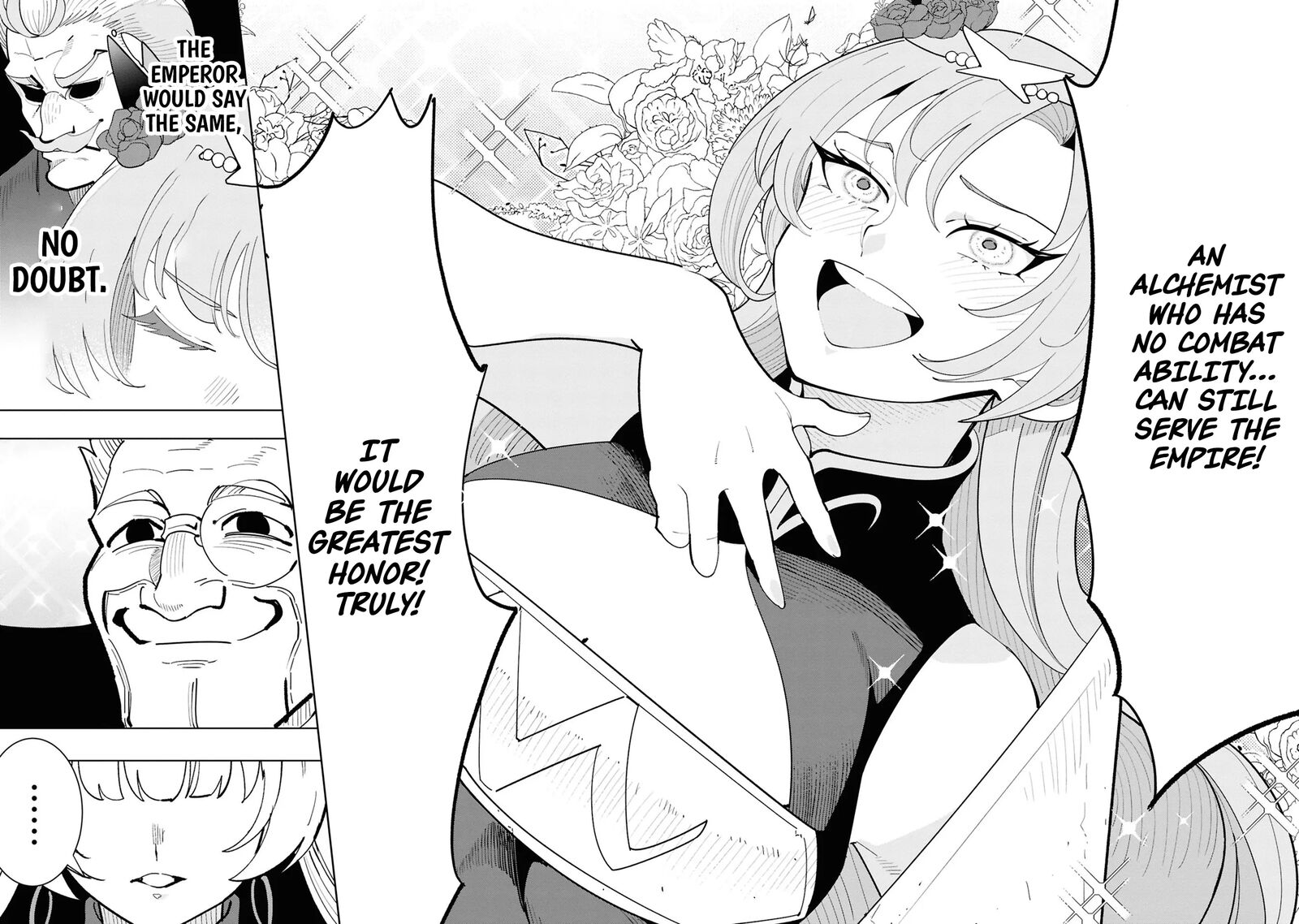 Souzou Renkinjutsu Shi Wa Jiyuu Wo Oukasuru Furusato Wo Tsuihou Saretara Maou No Wo Hizamoto De Chouzetsu Kouka No Magic Item Tsukuri Houdai Ni Narimashita Chapter 15 Page 46