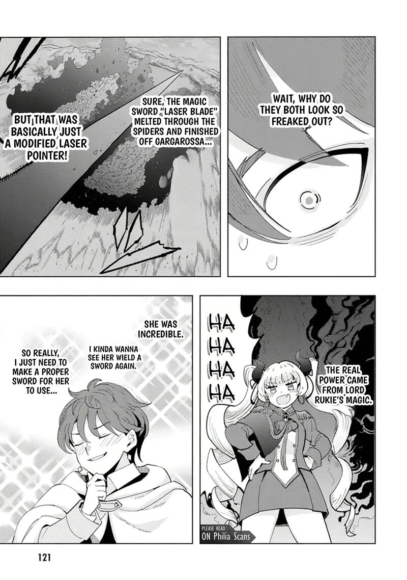 Souzou Renkinjutsu Shi Wa Jiyuu Wo Oukasuru Furusato Wo Tsuihou Saretara Maou No Wo Hizamoto De Chouzetsu Kouka No Magic Item Tsukuri Houdai Ni Narimashita Chapter 15 Page 54
