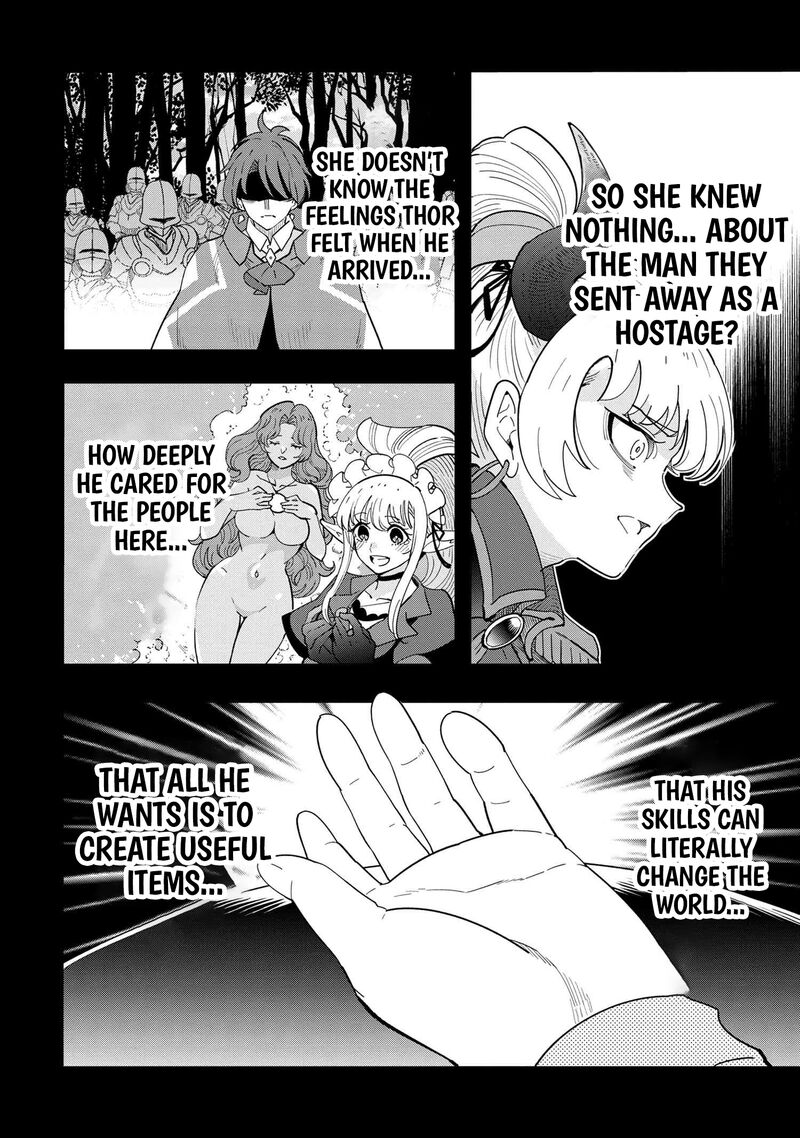 Souzou Renkinjutsu Shi Wa Jiyuu Wo Oukasuru Furusato Wo Tsuihou Saretara Maou No Wo Hizamoto De Chouzetsu Kouka No Magic Item Tsukuri Houdai Ni Narimashita Chapter 17 Page 14