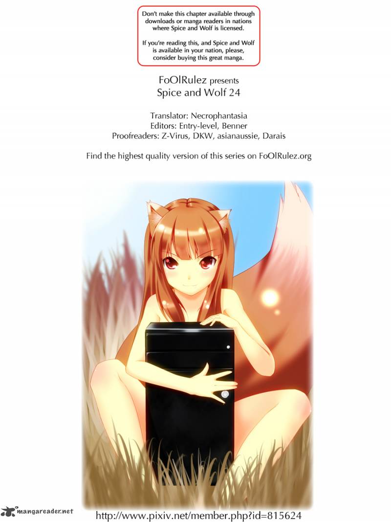 Spice And Wolf Chapter 24 Page 25